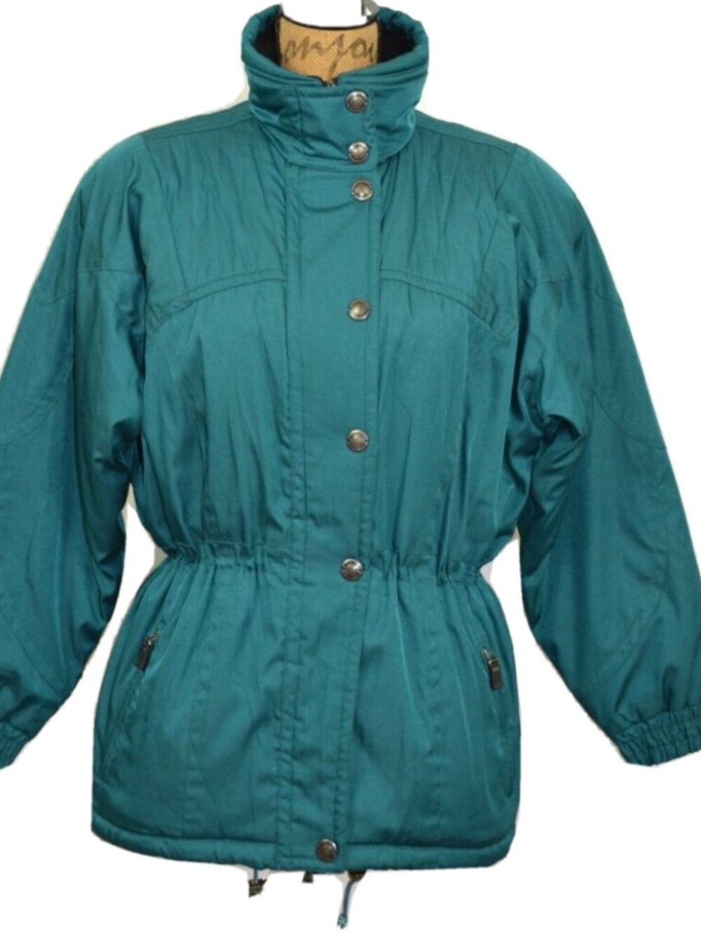 Vintage Coltech 1980's Green Women's sz 6 Thermore Insulated Winter Ski jacket